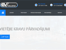 Tablet Screenshot of evholding.lv
